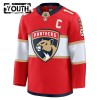 Florida Panthers Hockeydrakt Fanatics Premium Aleksander Barkov 2024-25 Rød Hjemme - Barn
